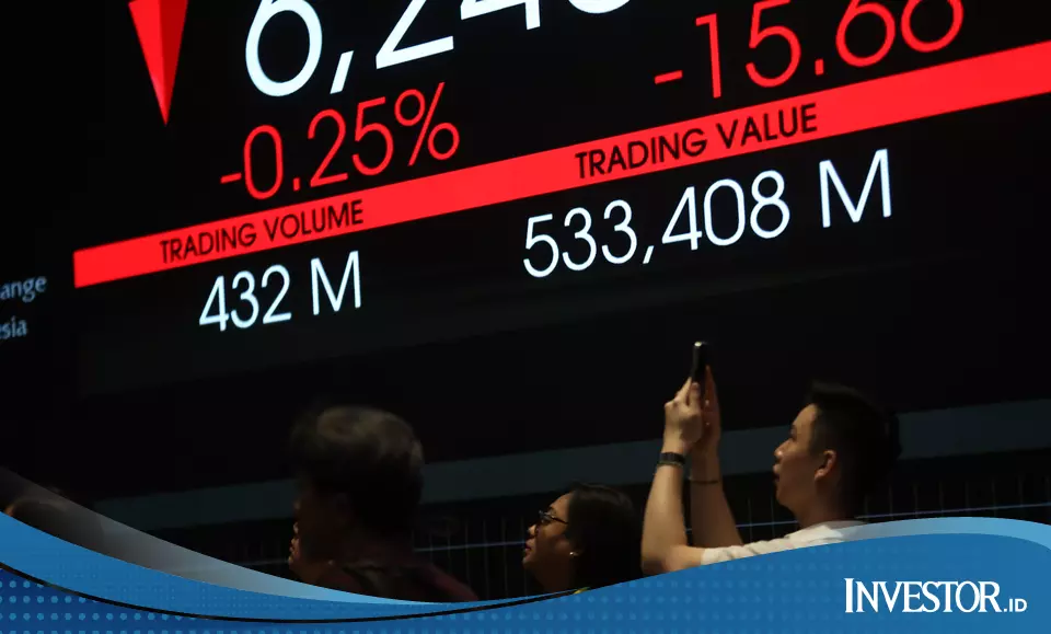 8 Saham Diberondong Aksi Jual, Net Sell Asing Gede