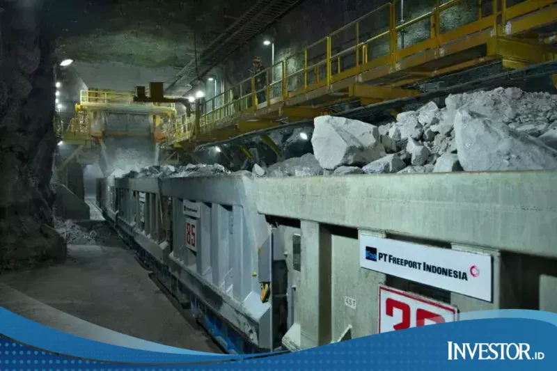 Target Operasi Penuh Tambang Grasberg Freeport Mundur jadi 2028