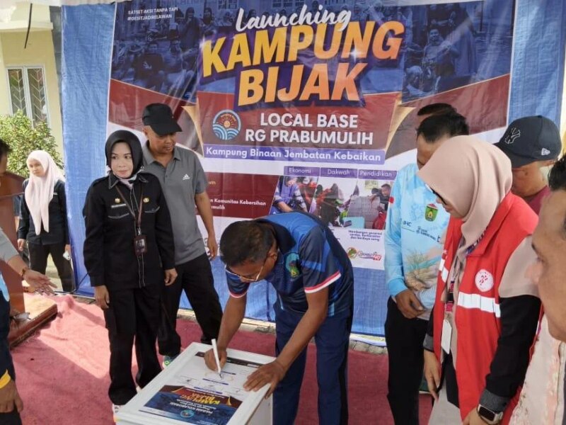 Cak Arlan Launching Kampung Bijak, Targetkan Prabumulih Bersih dan Aman – Detiktoday.com