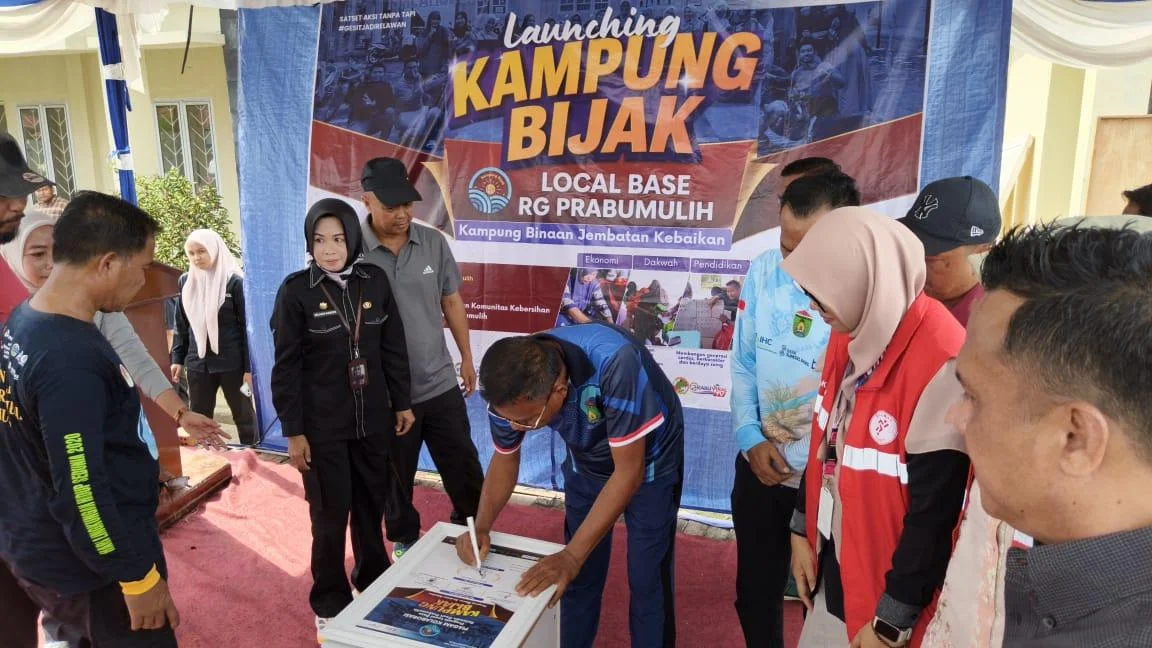 Cak Arlan Launching Kampung Bijak, Targetkan Prabumulih Bersih dan Aman – Detiktoday.com