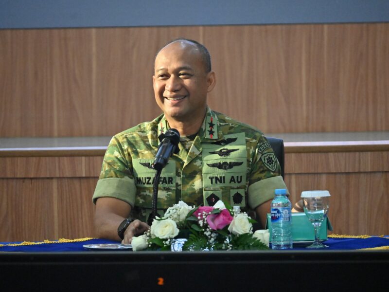 Exit Briefing ke seluruh jajaran, Pangkodau I Tekankan Ketahanan Keluarga