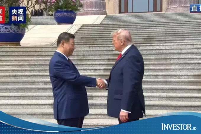 Trump dan Xi Jinping Resmi Bertemu