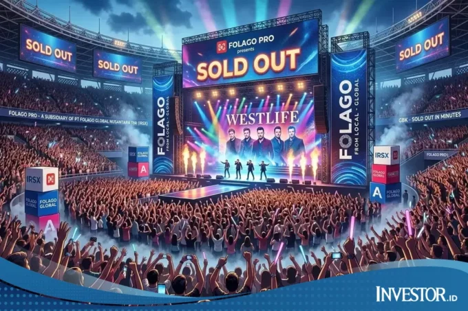 Konser Westlife di GBK Sold Out, IRSX Tulis Sejarah Baru