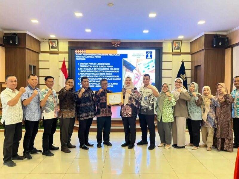 Kemenkum Jambi Harmonisasi Ranperwako Sungai Penuh, Ini Dampaknya untuk Pelayanan Publik – Detiktoday.com