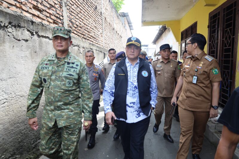 TNI AL PERKUAT OPERASI TERPADU, TEKAN PEREDARAN NARKOBA DAN KRIMINALITAS DI BELAWAN