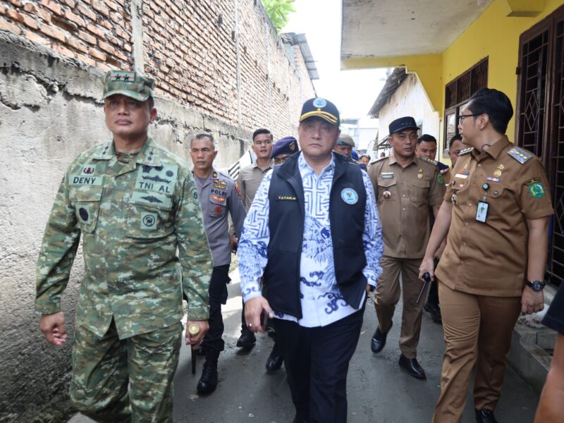TNI AL PERKUAT OPERASI TERPADU, TEKAN PEREDARAN NARKOBA DAN KRIMINALITAS DI BELAWAN