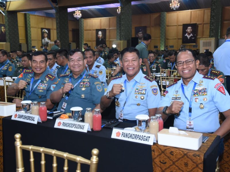 Pangkormar Hadiri Taklimat Presiden RI Pada Apel Dansat TNI TA.2026