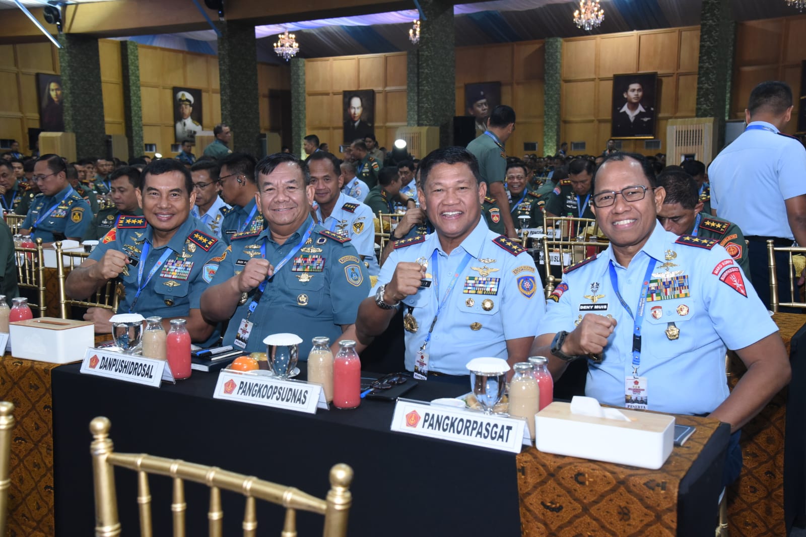 Pangkormar Hadiri Taklimat Presiden RI Pada Apel Dansat TNI TA.2026
