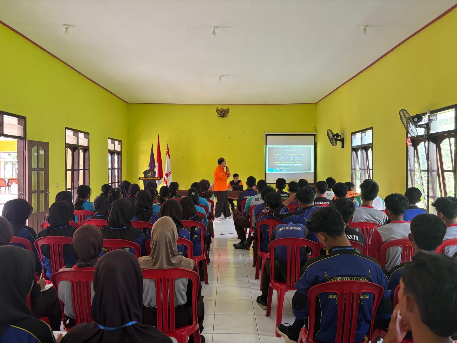 Kadet KKRI Digembleng Materi Lapangan dan Bela Negara di Hari Kedua Persami