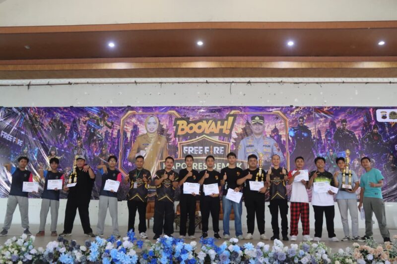 SMANDAM Juara Kapolres Demak Cup 2026, Ajang E-Sport Diikuti 650 Peserta
