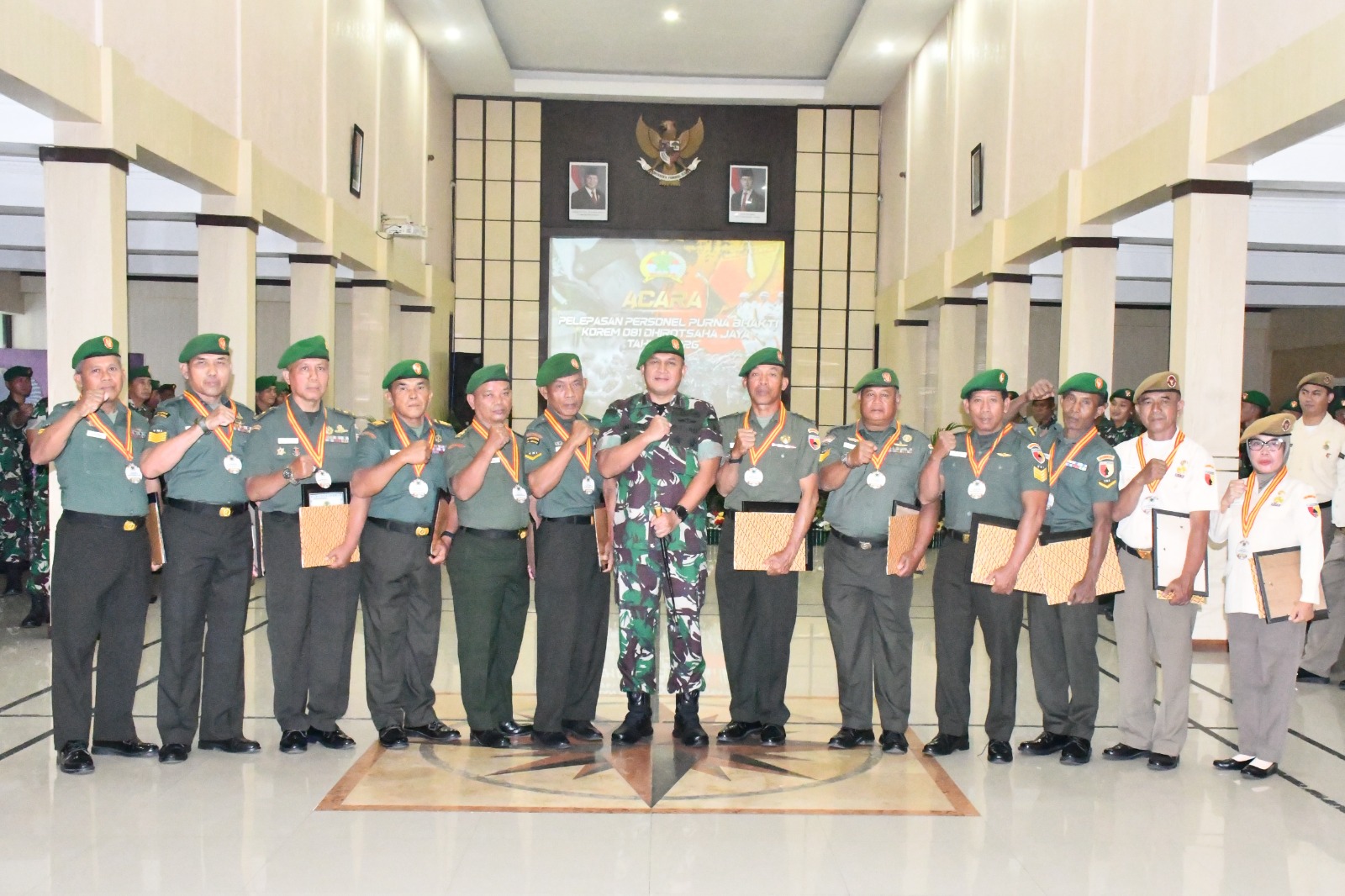 Danrem Untoro: Dedikasi untuk Bangsa dan Negara, Harus Tetap Hidup
