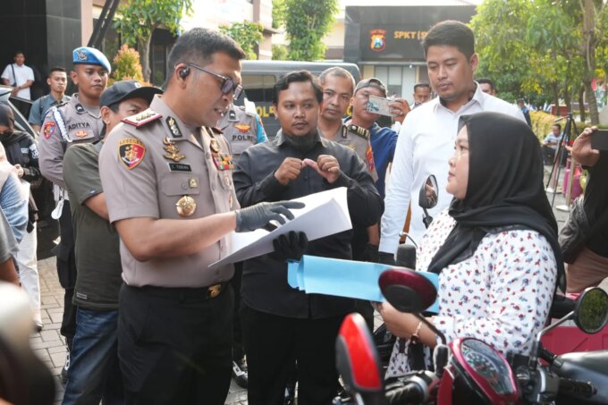 Polresta Sidoarjo Ungkap 36 Kasus 3C, Kembalikan Barang Bukti Curian Kepada Pemiliknya – Detiktoday.com