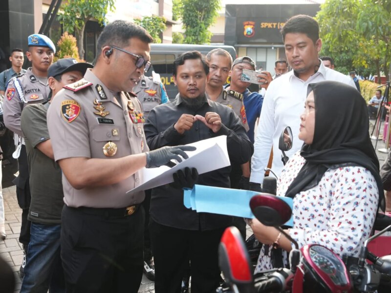Polresta Sidoarjo Ungkap 36 Kasus 3C, Kembalikan Barang Bukti Curian Kepada Pemiliknya – Detiktoday.com
