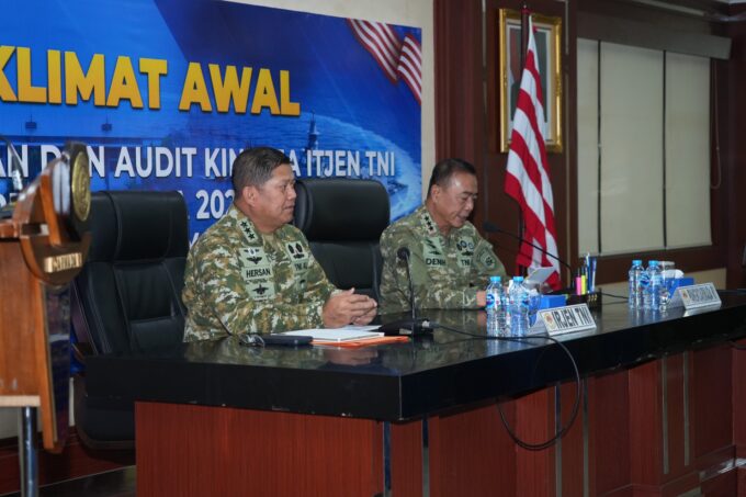 PANGKORMAR HADIRI TAKLIMAT AWAL AUDIT KETAATAN DAN KINERJA ITJEN TNI PERIODE II TA 2026