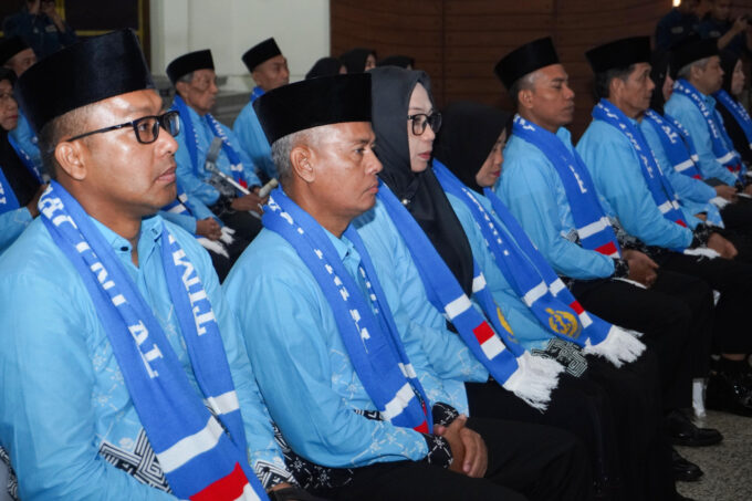 KASKORMAR HADIRI PELEPASAN JAMAAH HAJI TNI AL TAHUN 1447 H / 2026