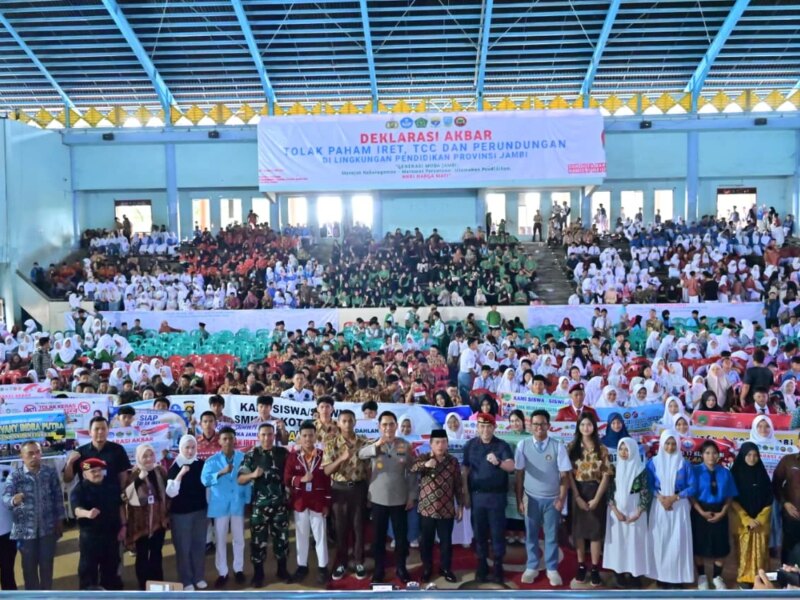 Polda Jambi dan Pemprov Gelar Sosialisasi Akbar Cegah Radikalisme di Kalangan Pelajar – Detiktoday.com