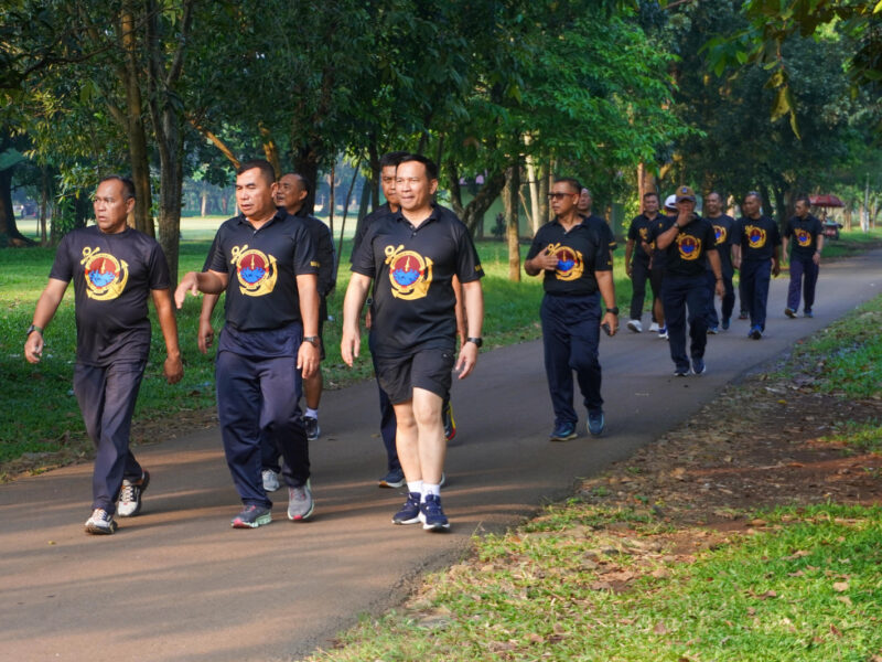 Jalin Kebersmaan Sahli Kormar Laksanakan Olahraga Bersama