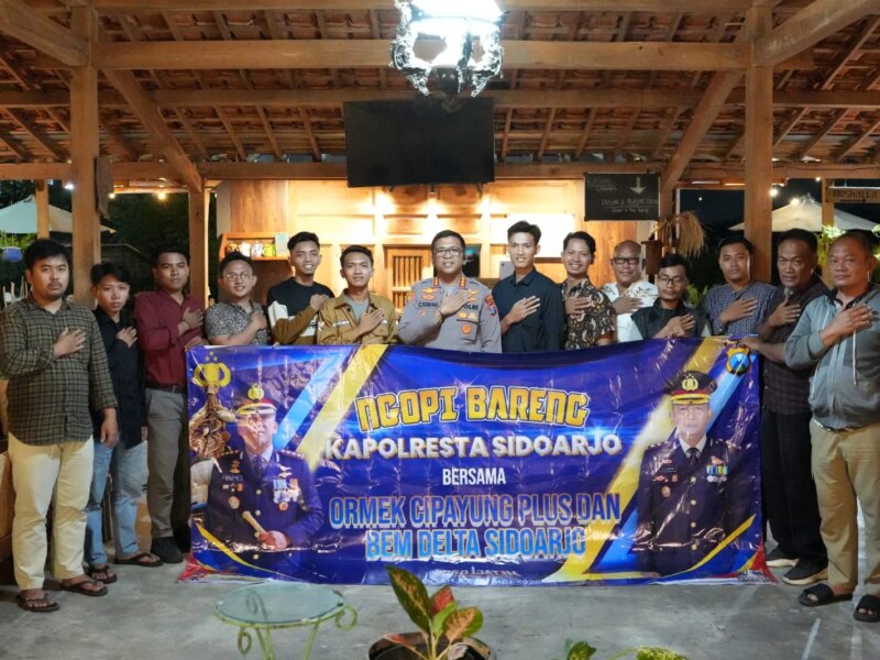 Kapolresta Sidoarjo Ngopi Bareng Mahasiswa, Perkuat Sinergi Jaga Kamtibmas Kondusif – Detiktoday.com
