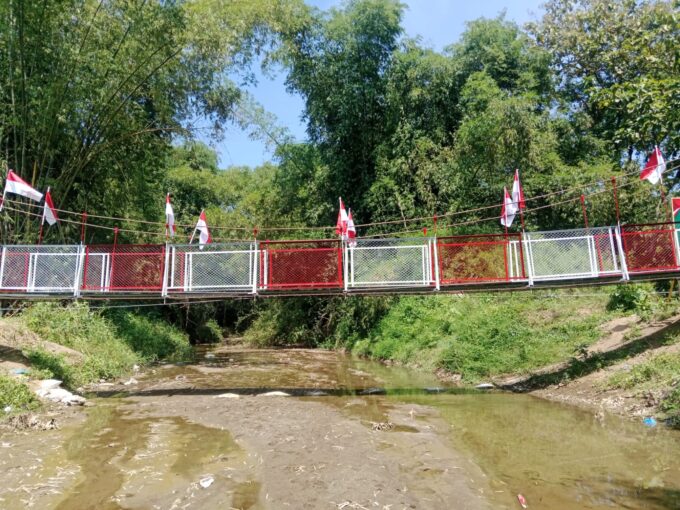 Jembatan Perintis Garuda Selesai Dibangun, Warga: Terimakasih Pak Prabowo Subianto 