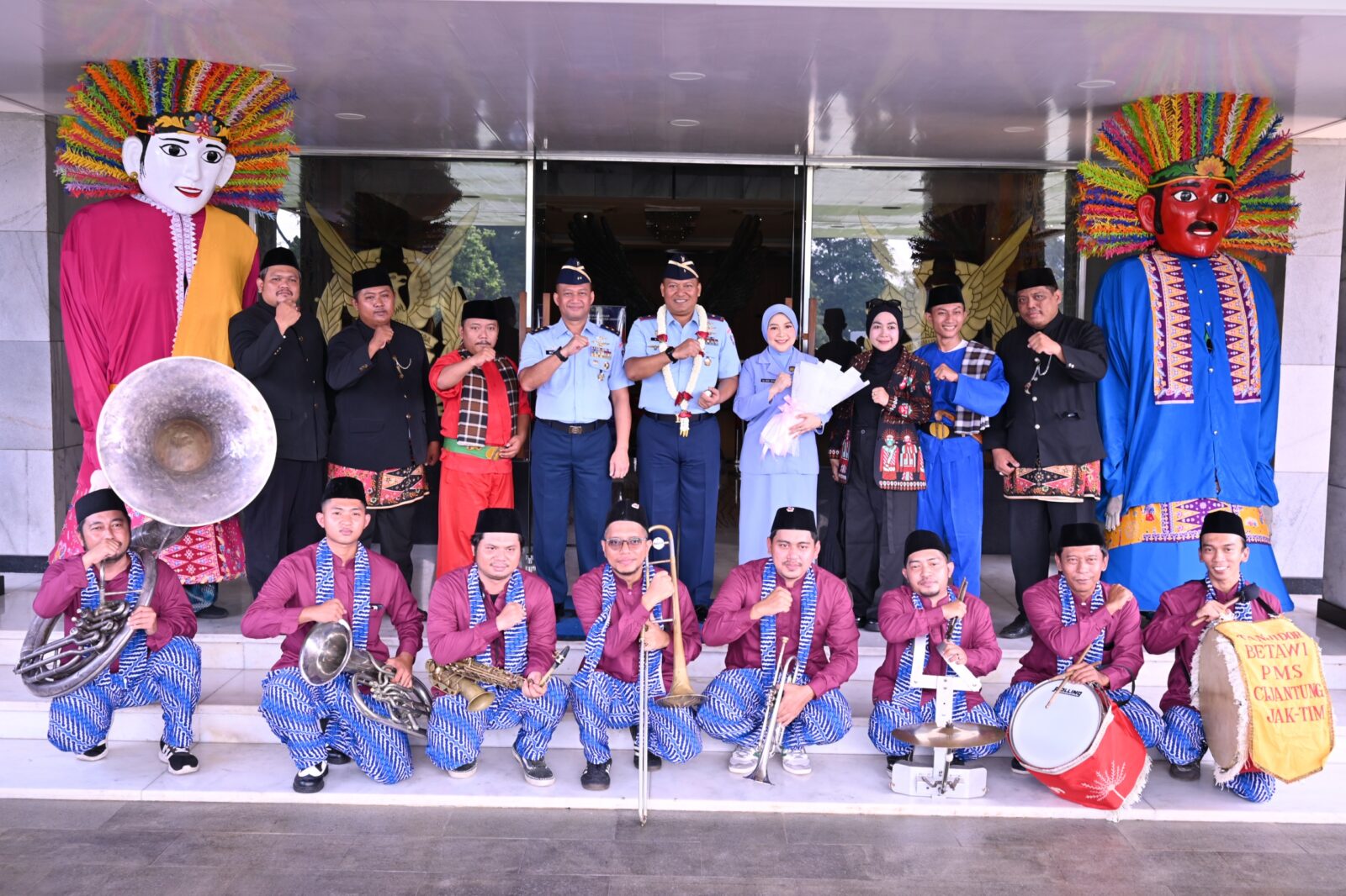 Kodau I Gelar Passing In dan Passing Out Sambut Marsma TNI Erwin Sugiandi dan Lepas Marsda TNI Muzafar