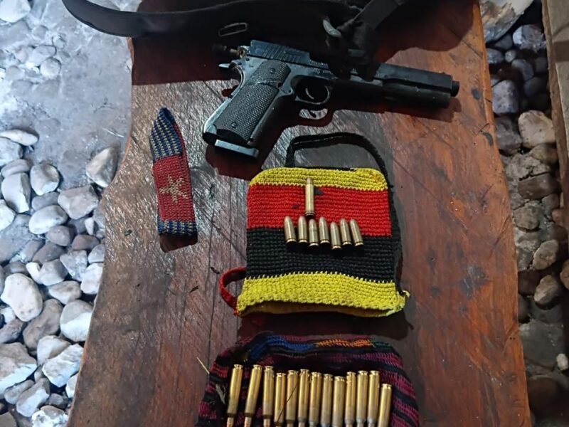 Tim Patroli Pengintaian Koops TNI Habema Berhasil Mengamankan Senjata Api Campuran di Distrik Wame