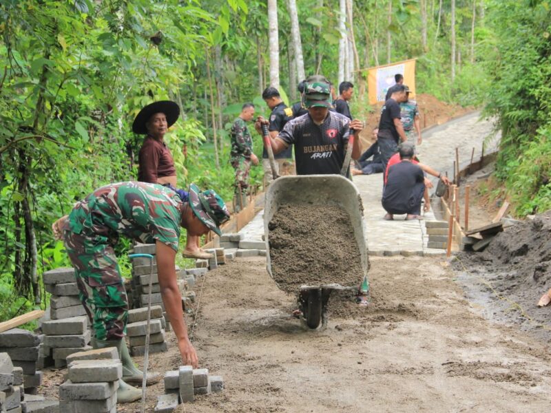 Sargas Bersama Warga, Kebut TMMD Infrastruktur dan RTLH