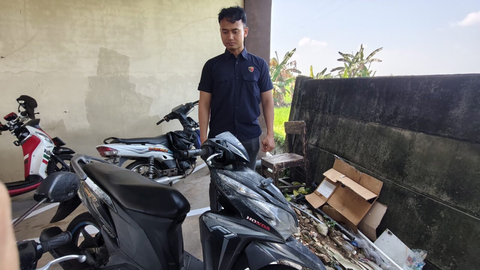 Satreskrim Polres Demak Tangkap Pelaku Curanmor, Motor Korban Diamankan di Semarang