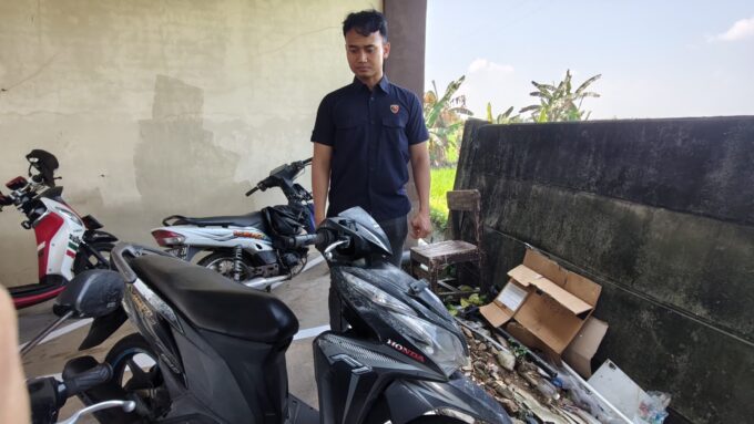 Satreskrim Polres Demak Tangkap Pelaku Curanmor, Motor Korban Diamankan di Semarang