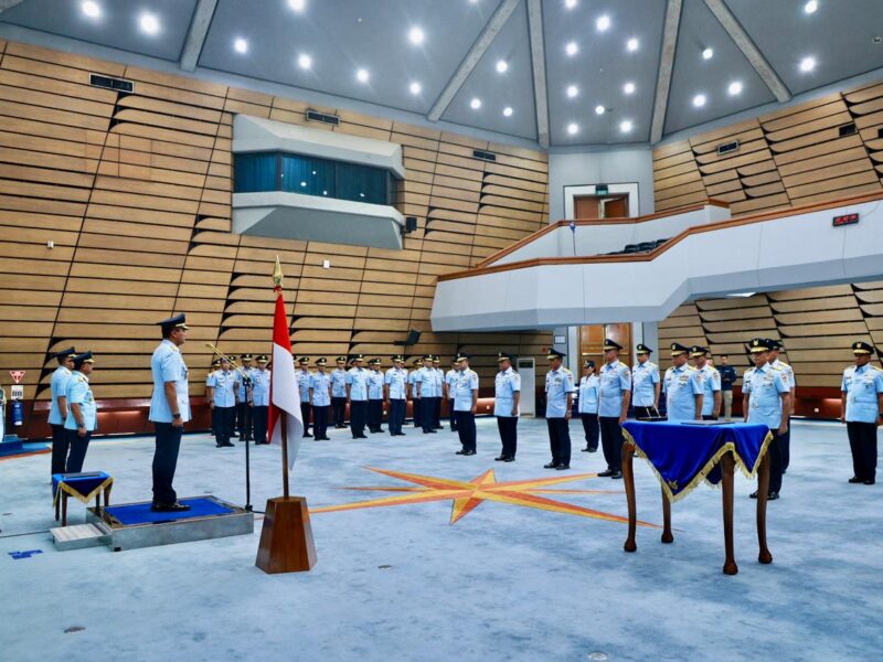 Kasau Rotasi Enam Jabatan Strategis, Perkuat Profesionalisme dan Kinerja Organisasi TNI AU
