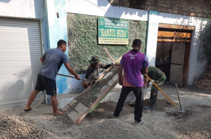 Renovasi Panti Asuhan, Bukti Kepedulian TNI terhadap Rakyat
