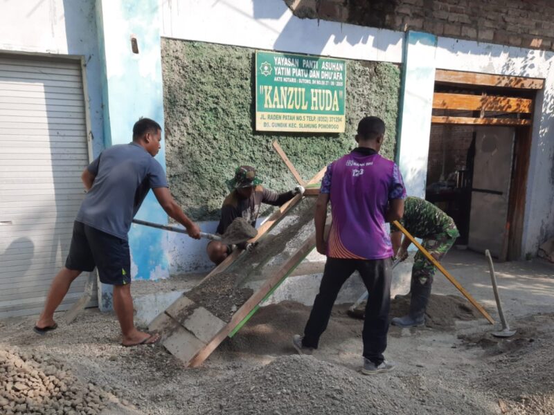 Renovasi Panti Asuhan, Bukti Kepedulian TNI terhadap Rakyat