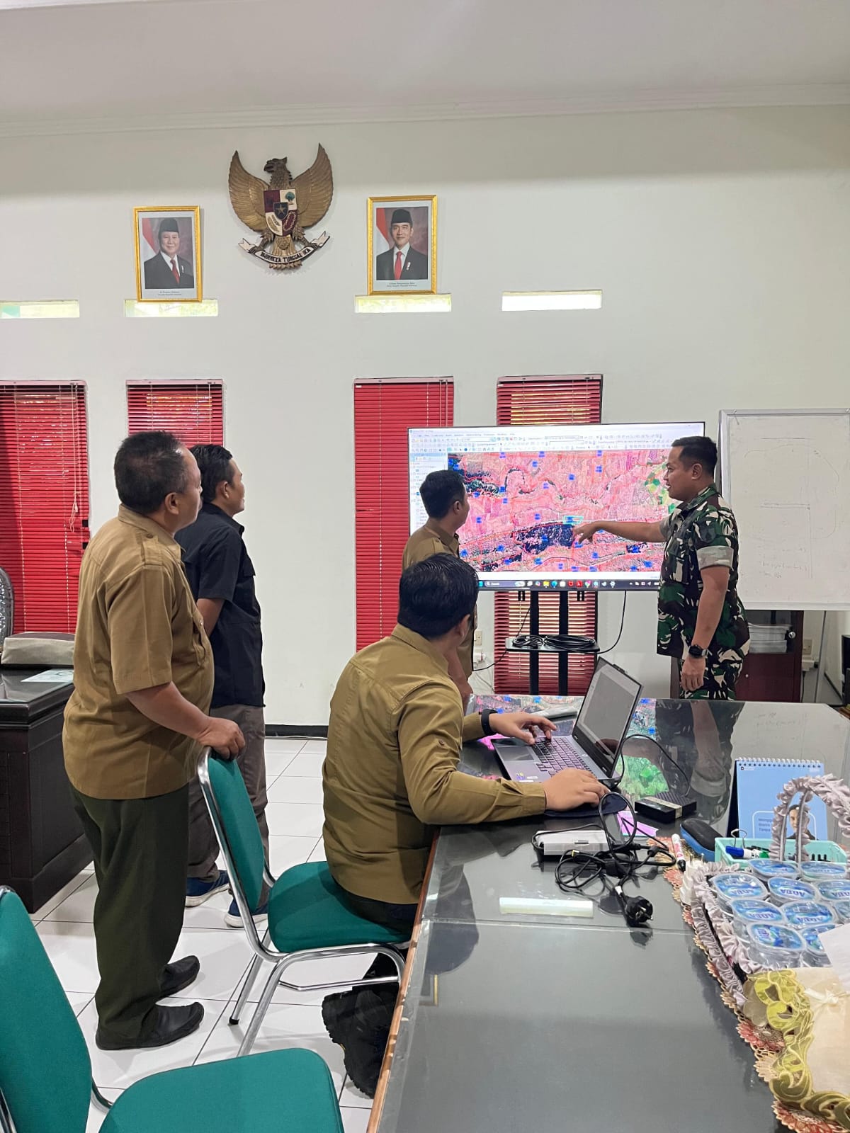 Jalin Silaturahmi, Dandim Ponorogo Kunjungan Kerja ke KPH Madiun 