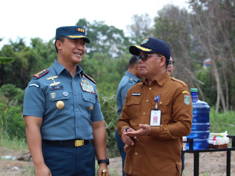Lanal Dumai Gelar Sosialisasi Pengalihan Status Tanah BMN Ex Hulu Migas Bersama Instansi Terkait