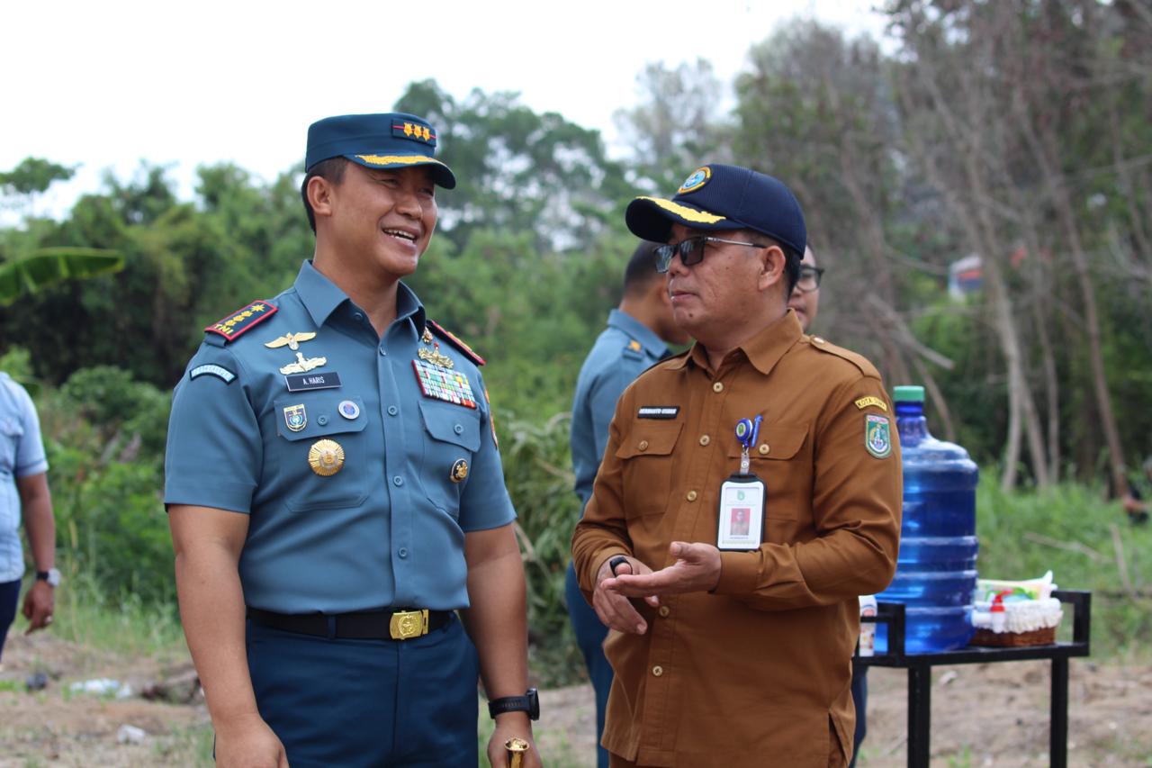 Lanal Dumai Gelar Sosialisasi Pengalihan Status Tanah BMN Ex Hulu Migas Bersama Instansi Terkait
