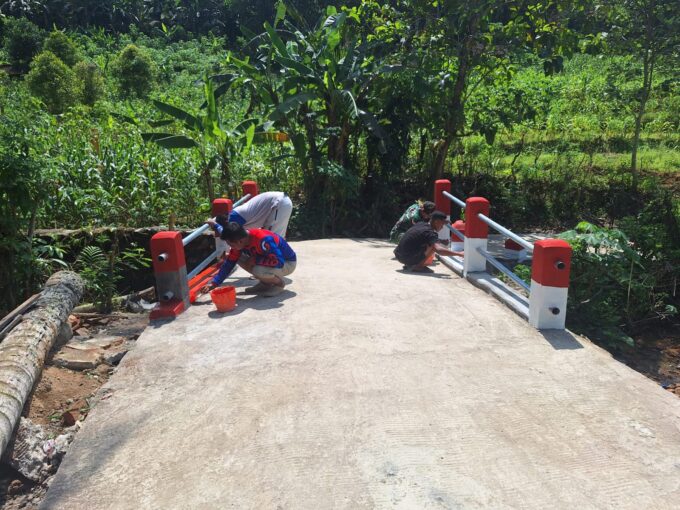 TPJ 1, TPJ 7 & Pemasangan Pavling Program TMMD Ke-128, Dipastikan Tuntas