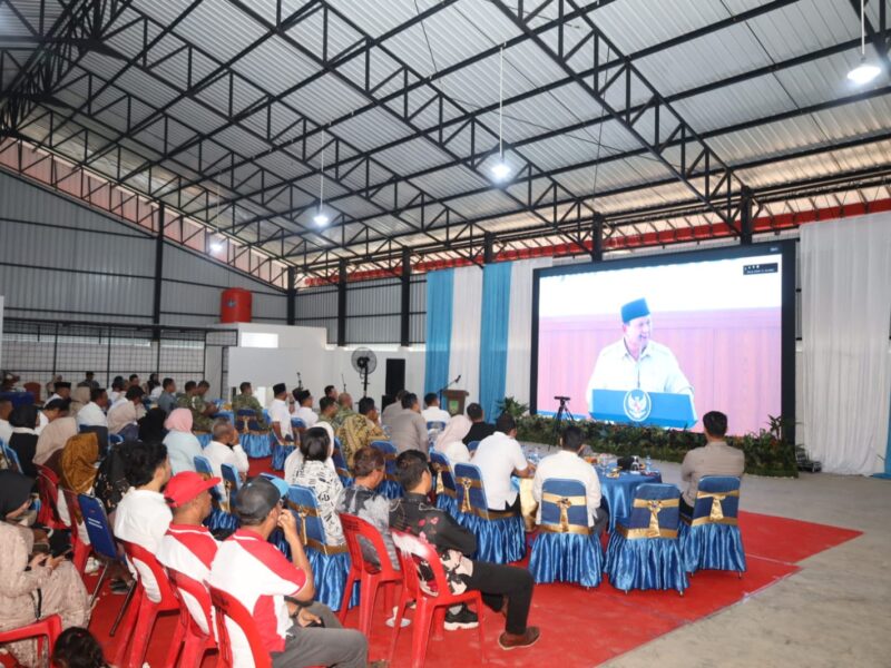 Dukung Penguatan Ekonomi Kerakyatan, Kodaeral IV Hadiri Peresmian Operasional 1.061 Koperasi Merah Putih
