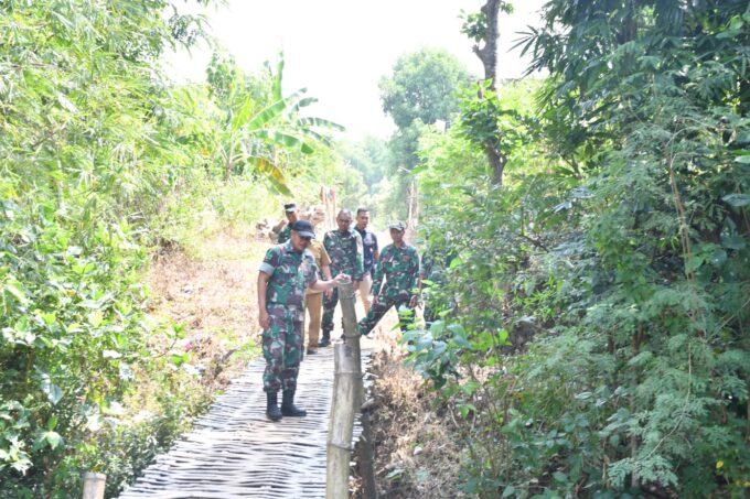 Dandim Ponorogo Tinjau Lokasi Rencana Digelarnya TMMD Ke-129 Tahun 2026