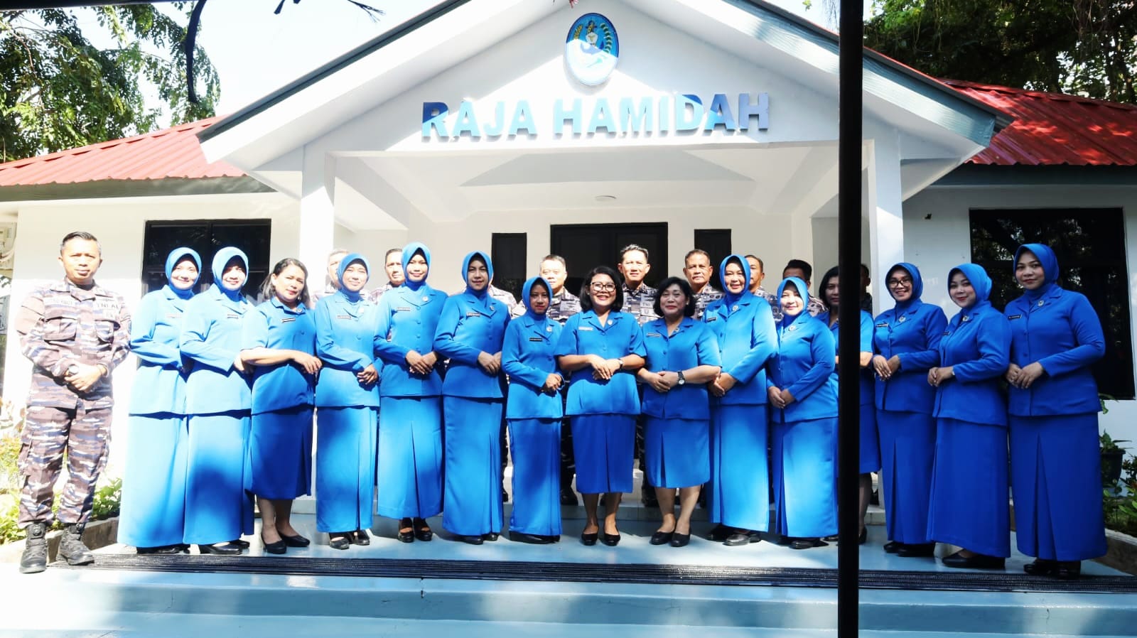 Dankodaeral IV Resmikan Renovasi Kantor Jalasenastri Raja Hamidah