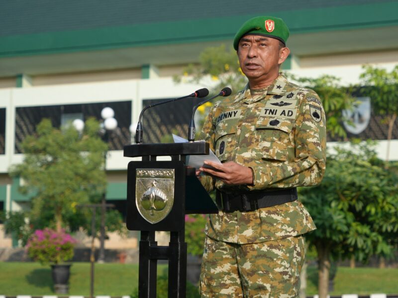 Irdam IV/Diponegoro Pimpin Upacara Peringatan Hari Kebangkitan Nasional Ke-118 di Makodam