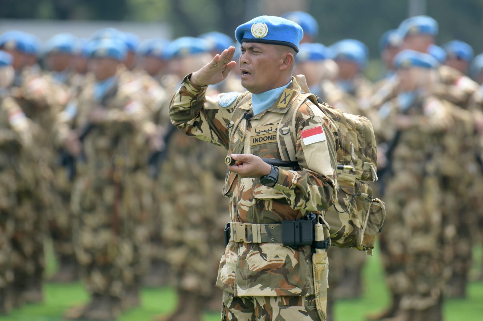 Wakasau Hadiri Upacara Pemberangkatan Satgas TNI Konga UNIFIL TA 2026
