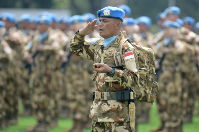 Wakasau Hadiri Upacara Pemberangkatan Satgas TNI Konga UNIFIL TA 2026