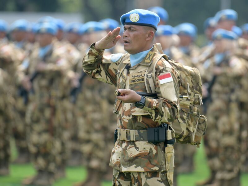 Wakasau Hadiri Upacara Pemberangkatan Satgas TNI Konga UNIFIL TA 2026