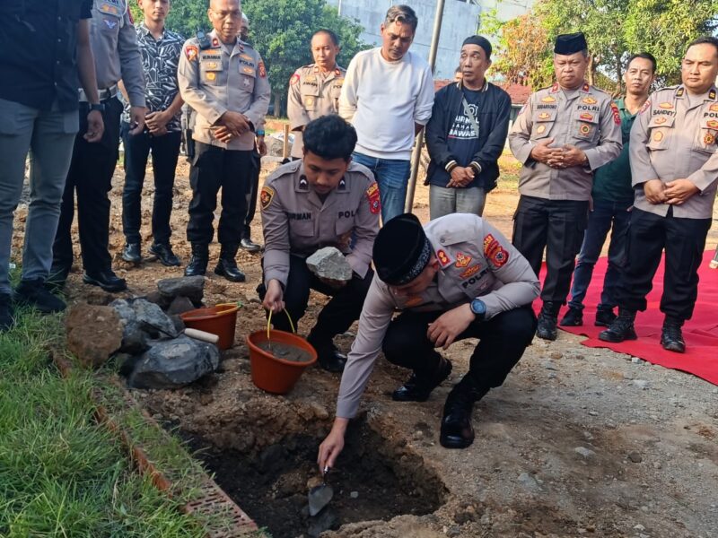 Polres Cirebon Kota Bangun Masjid Adz Dzikra-Sauyunan Jaga Lembur, Simbol Pelayanan Humanis untuk Masyarakat