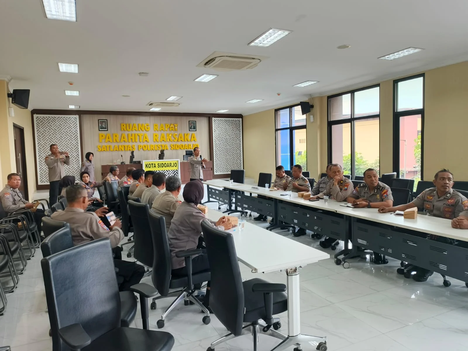 Polresta Sidoarjo Sosialisasikan KUR Himbara untuk Perkuat Ketahanan Pangan Kelompok Tani Binaan – Detiktoday.com