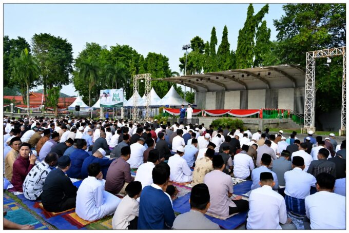 Ribuan Warga Salat Iduladha Bersama Wali Kota Jambi, Pemkot Salurkan 187 Hewan Kurban – Detiktoday.com