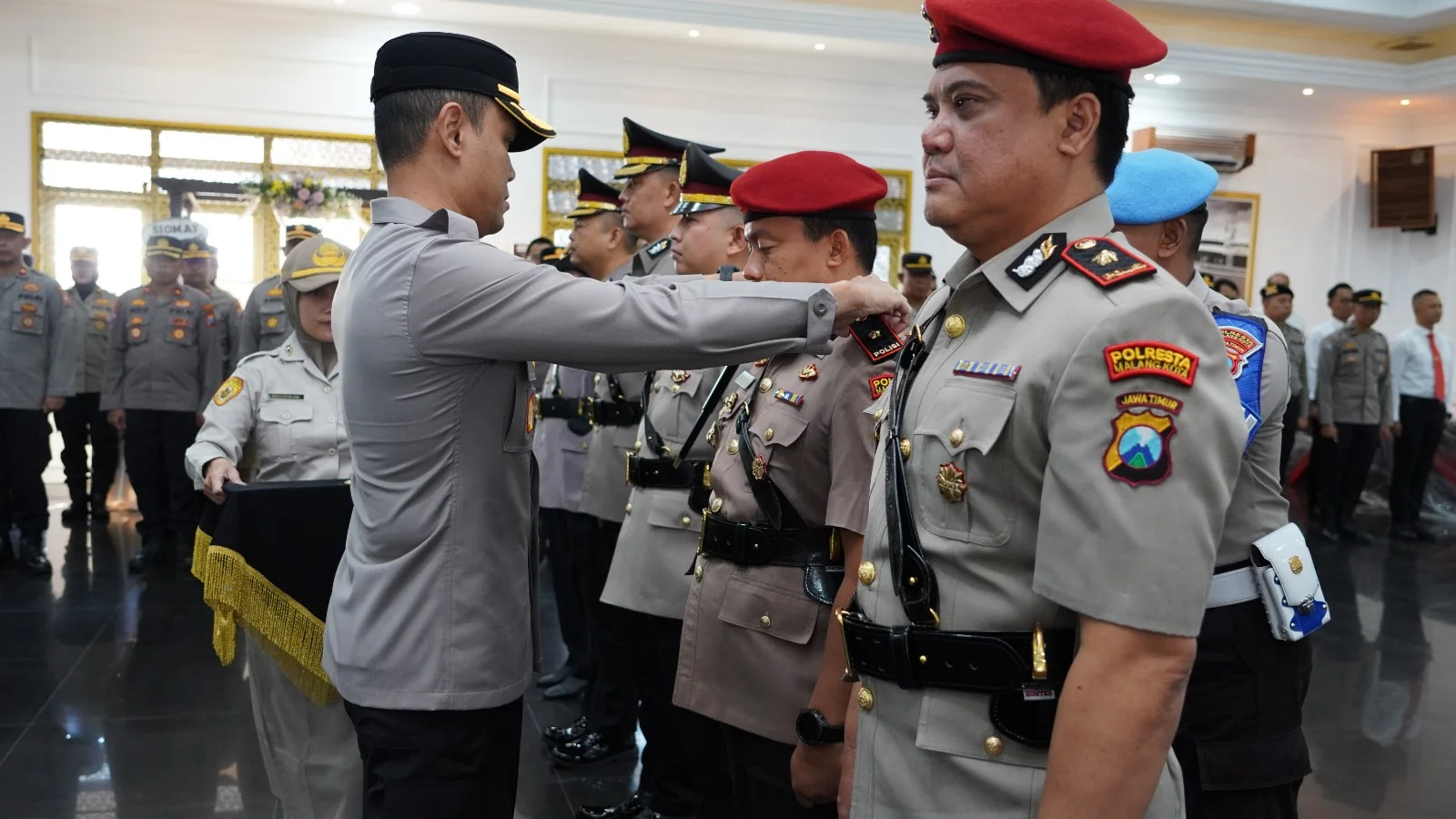 Tiga Pejabat Polresta Malang Kota Dimutasi Ke Polda Jatim, Begini Pesan Kapolresta – Detiktoday.com
