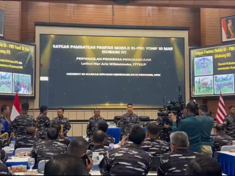Marinir Lumpuhkan 10 Anggota OPM dan Rebut 56 Markas, KSAL Beri Penghargaan Tertinggi