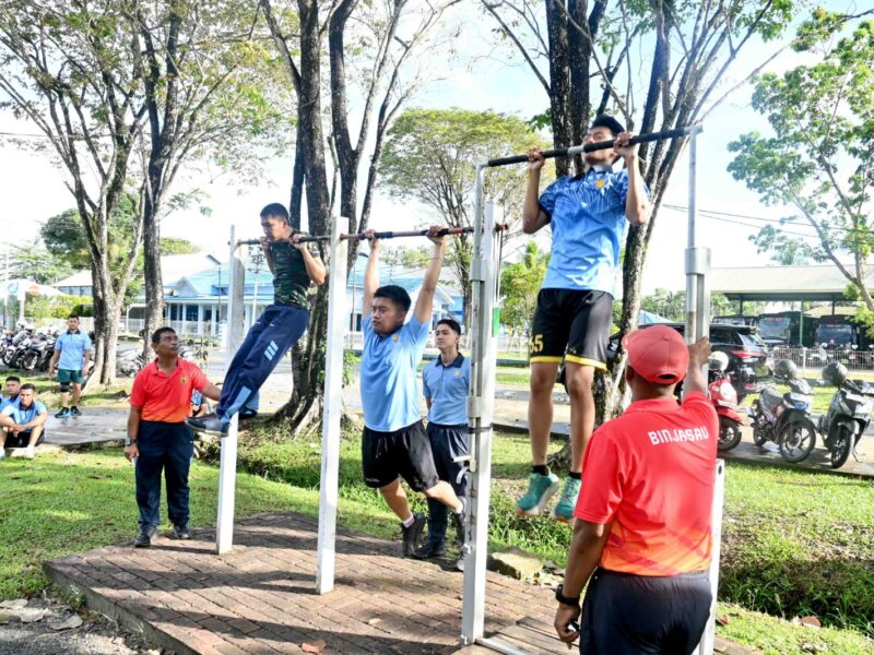 Uji Ketahanan dan Fisik Prajurit, Lanud Sjamsudin Noor Gelar Garjas Semester I Tahun 2026
