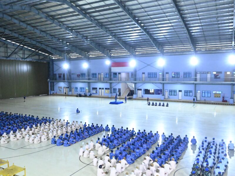 Jelang Sertijab, Danlanud Sultan Hasanuddin Pimpin Apel Luar Biasa