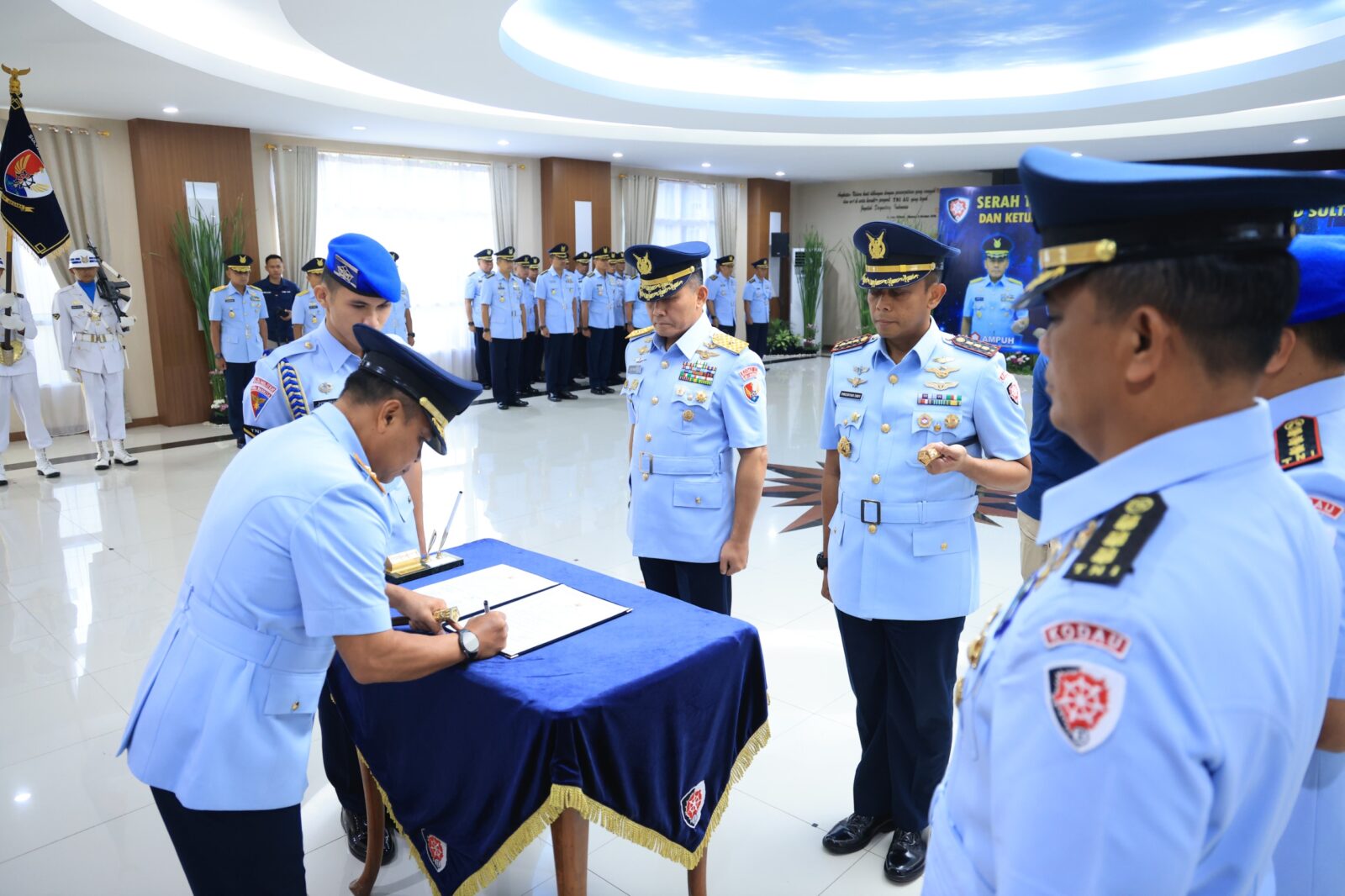 Kolonel Pnb Vincentius Endy Hadi Putra Resmi Jabat Danlanud Sultan Hasanuddin